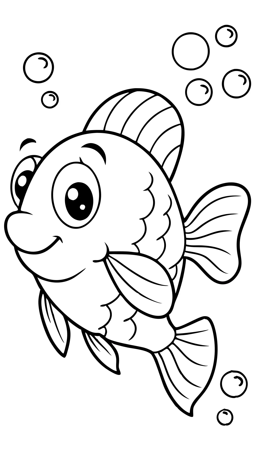 coloriages de poisson simples